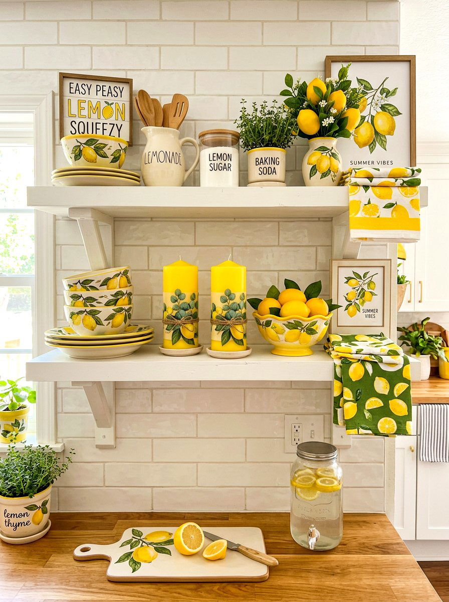 30 Summer Shelf Decor Ideas to Refresh Your Home in Minutes