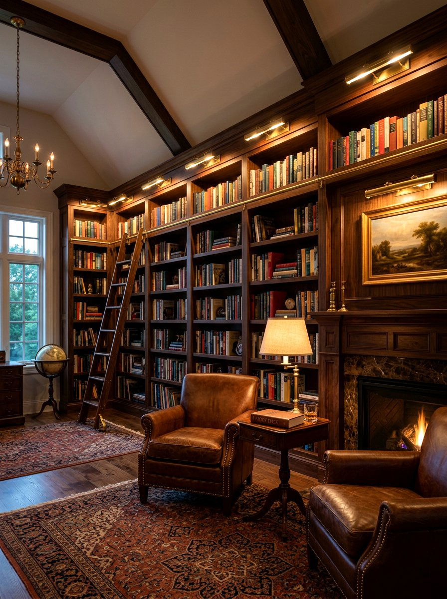 Library Dimmable Picture Light - 30 dimmable lighting ideas