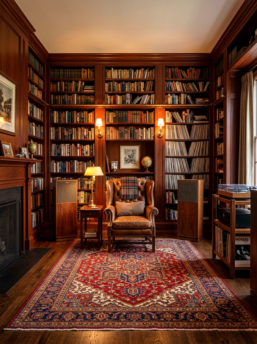 Library Listening Room - 30 listening lounge ideas