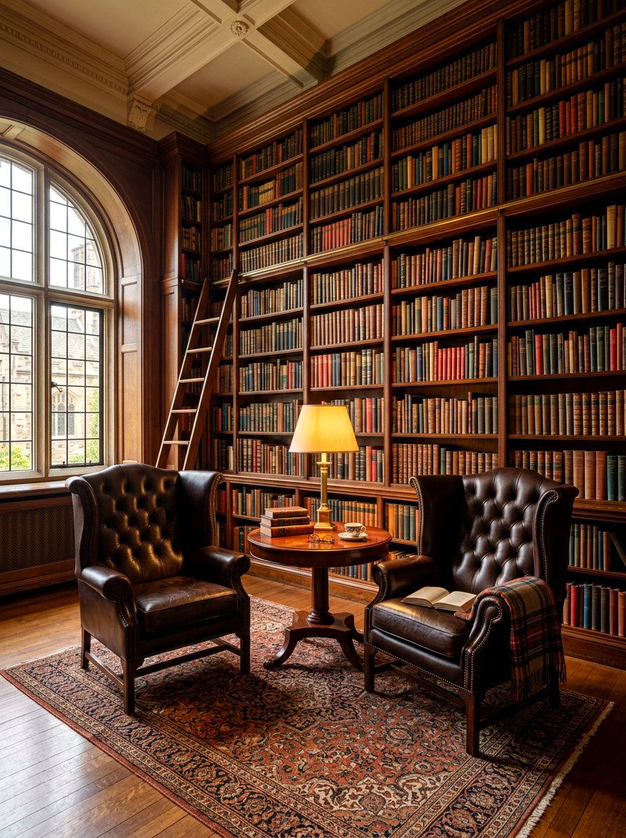 Library Seating Area - 30 conversation seating ideas