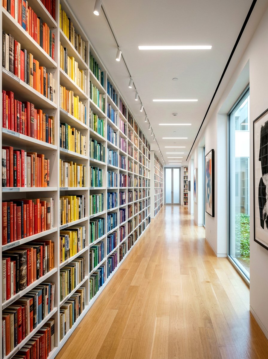 Library Wall In Hallway - 30 home library wall ideas