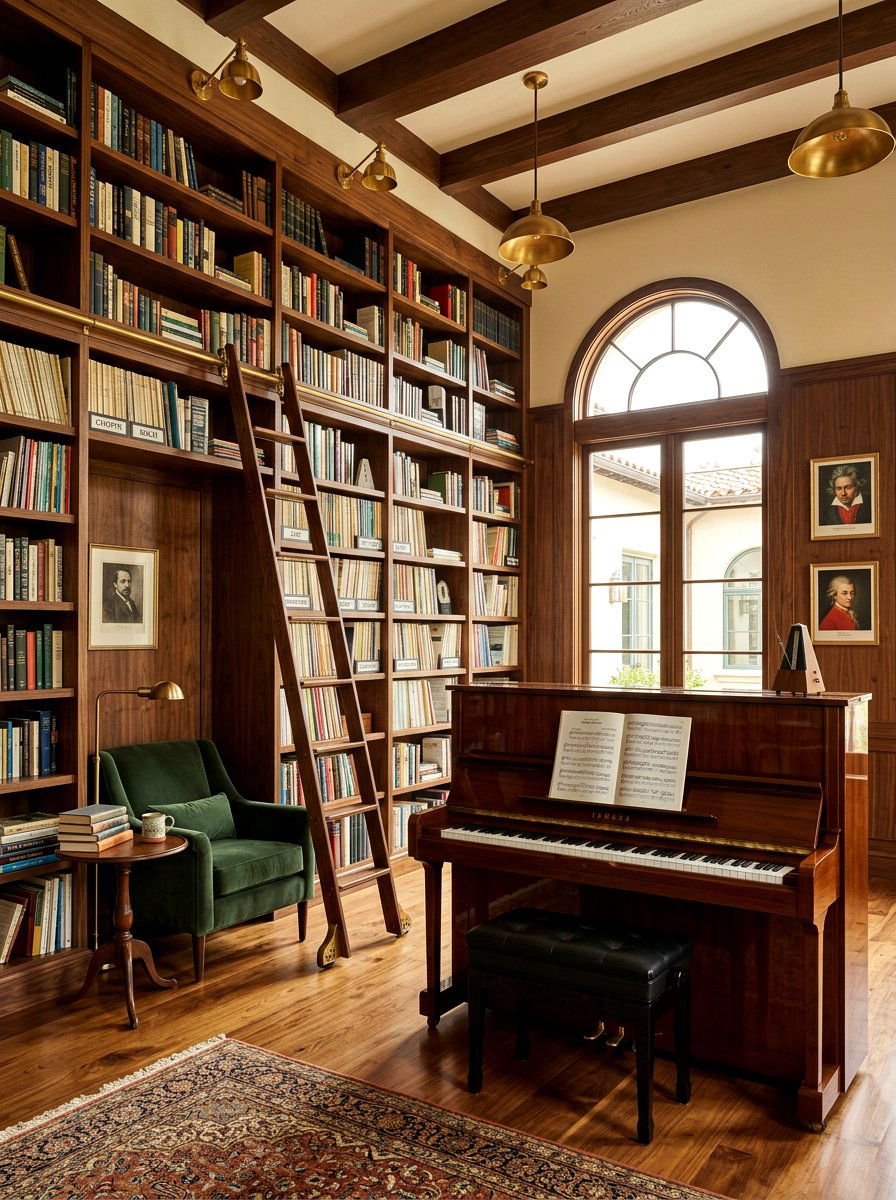 Library music practice room - 30 music practice room ideas