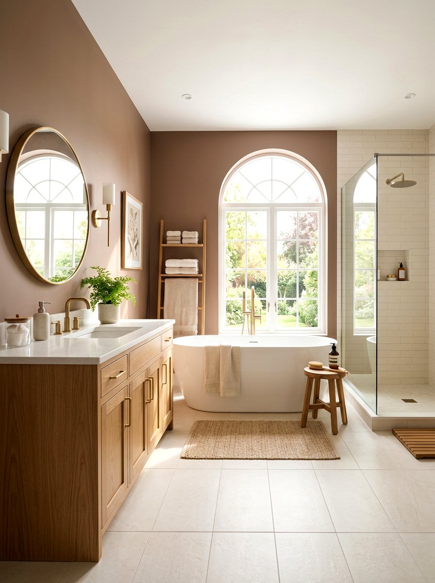 Light Cocoa Brown Bathroom - 30 cocoa brown bathroom ideas
