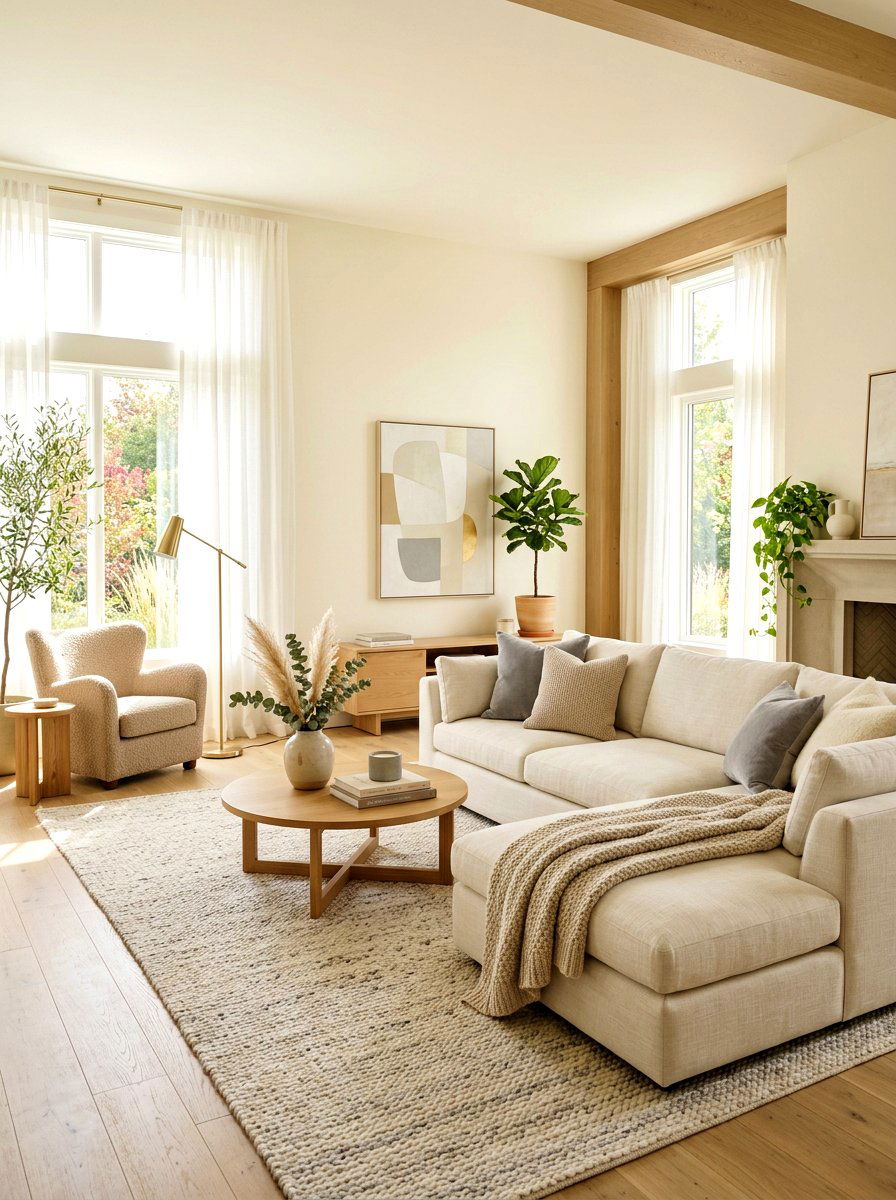 Light Color Palette - 30 tiny apartment decor ideas