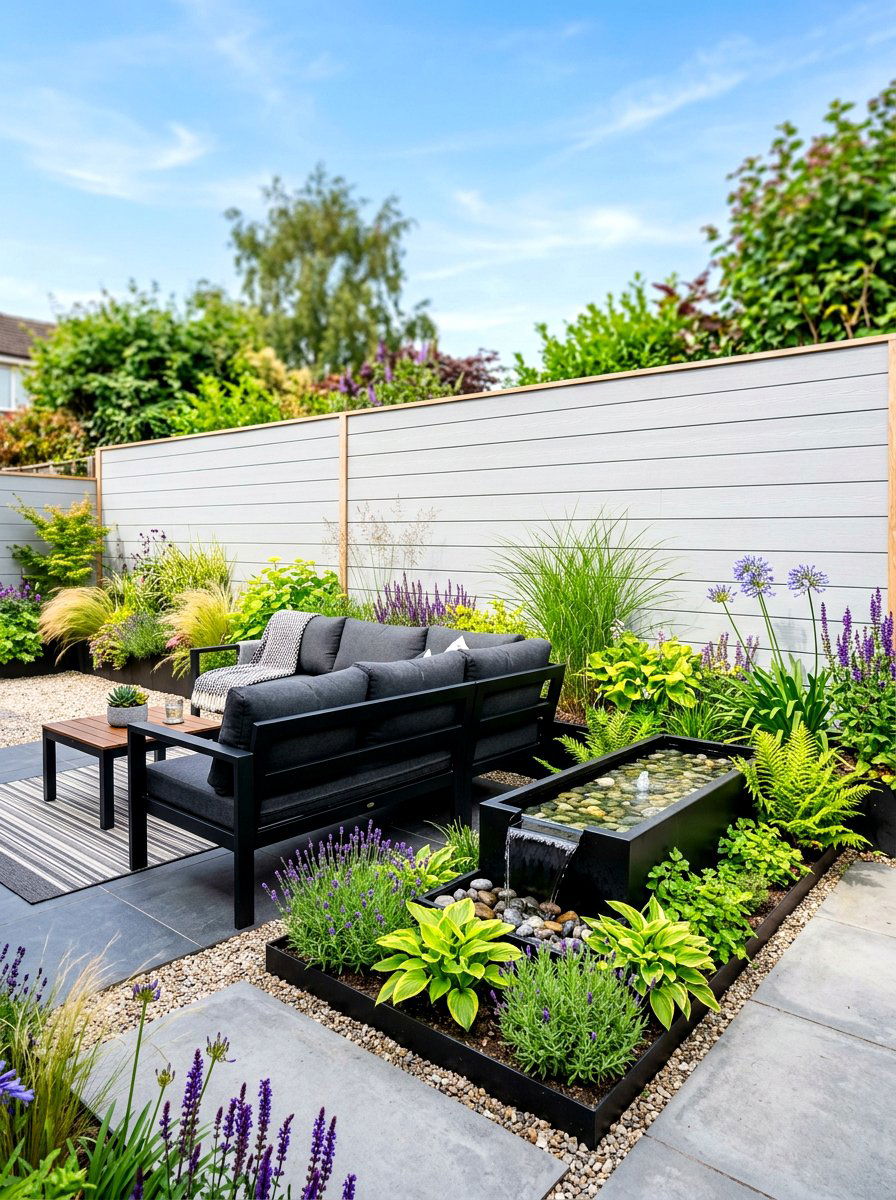 Light Gray Fence - 30 fence paint ideas