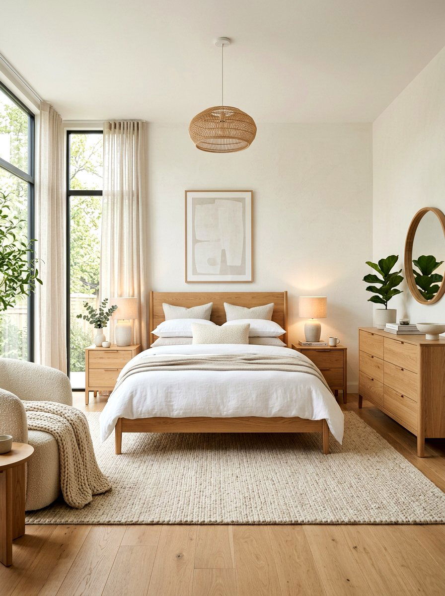 Light Oak Bedroom Furniture - 30 California casual bedroom ideas