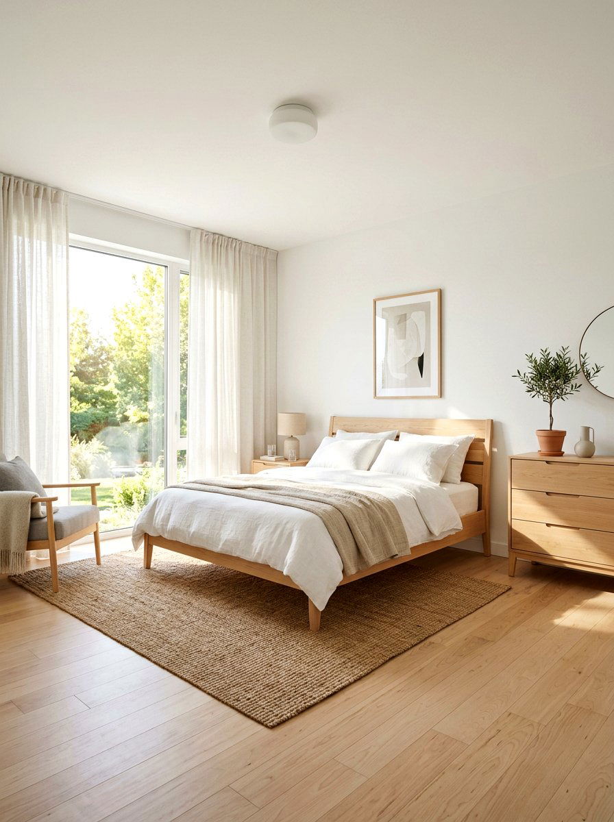 Light Wood Bedroom - 30 warm wood bedroom ideas