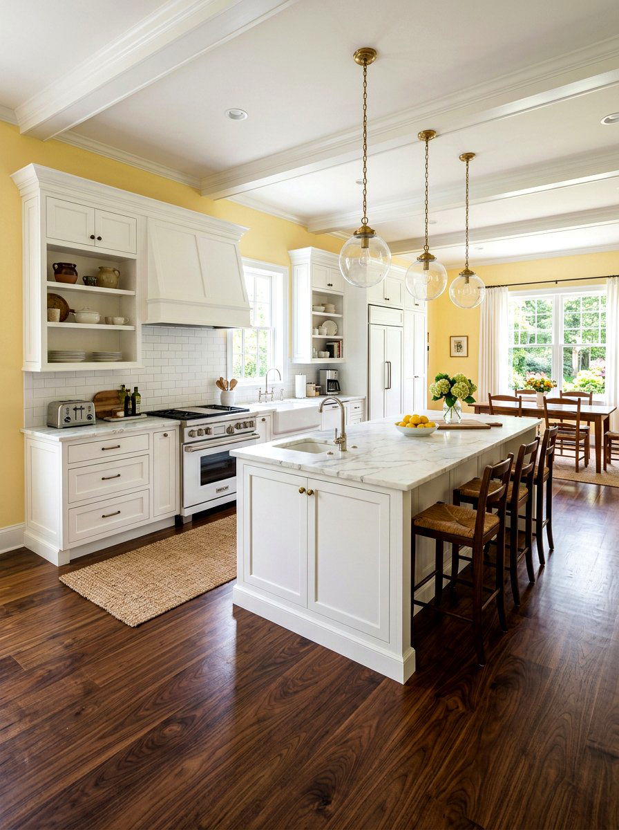 Light Yellow Kitchen Walls - 30 muted yellow kitchen ideas