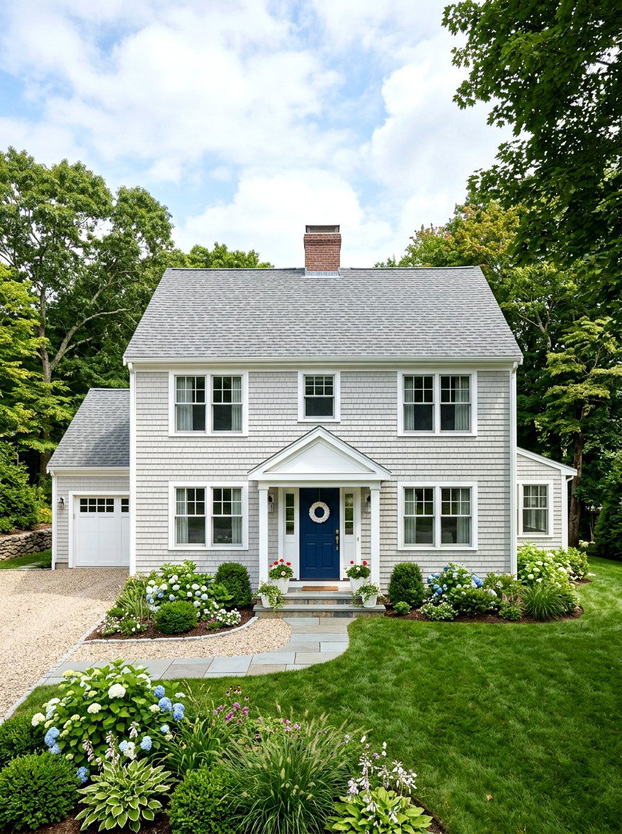 Light gray siding - 30 house siding color ideas