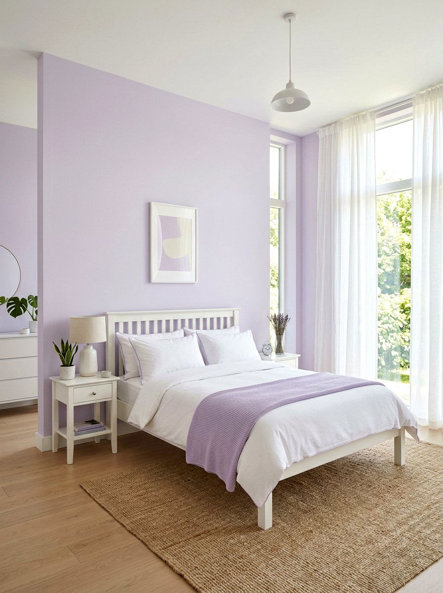 Light lavender bedroom - 30 lavender bedroom ideas
