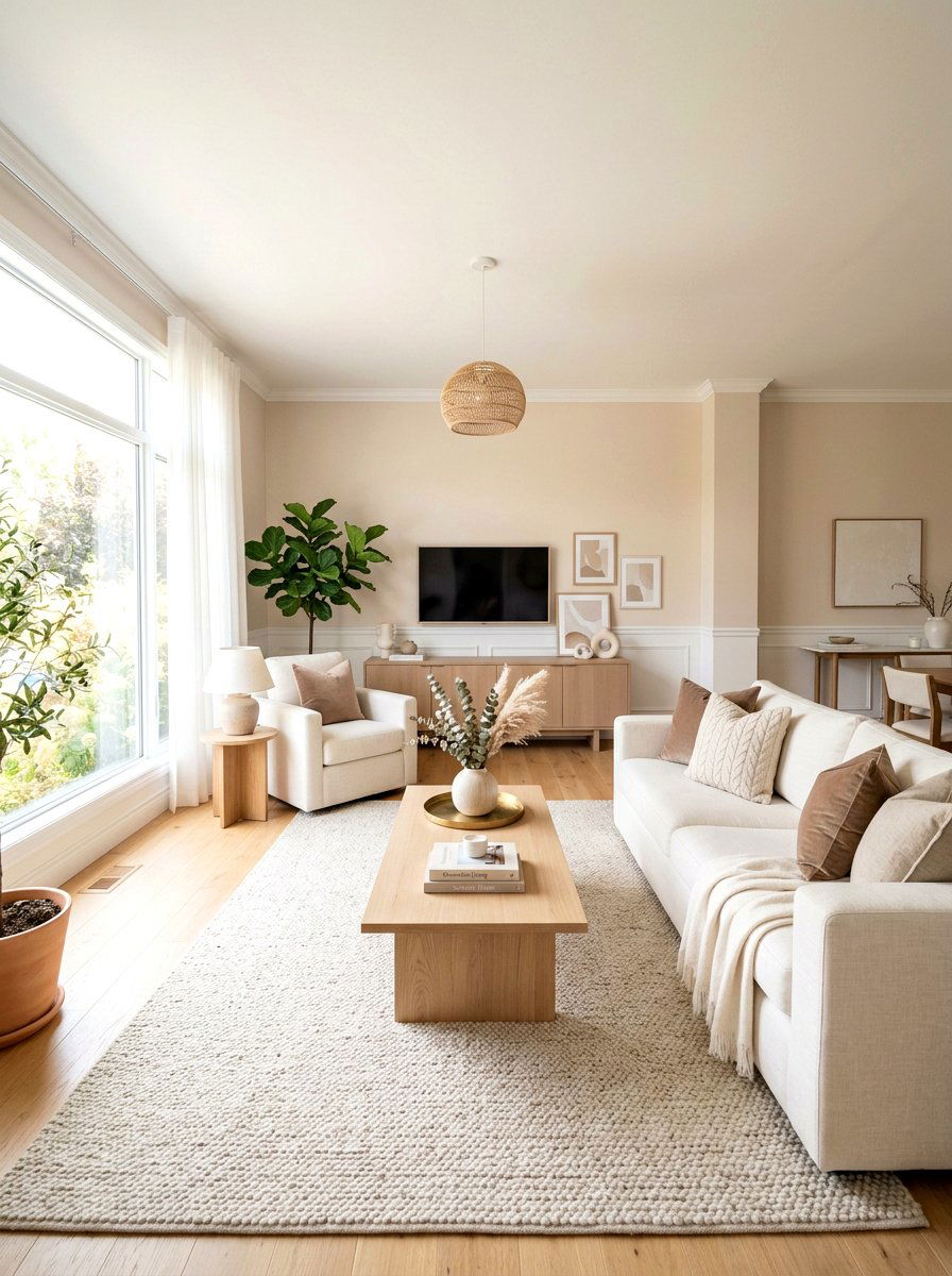 Light mocha living room - 30 monochrome mocha living room ideas