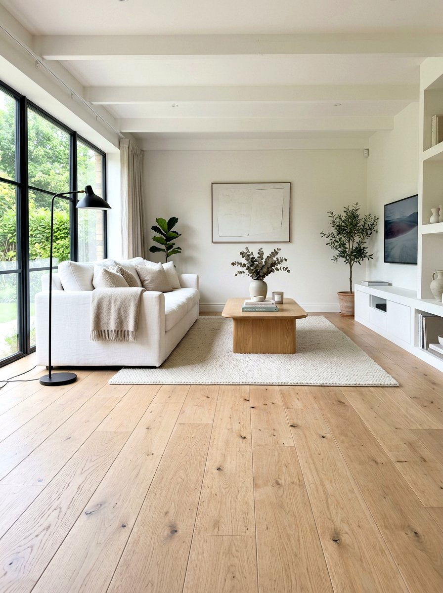 Light oak floor stain - 30 hardwood floor stain ideas
