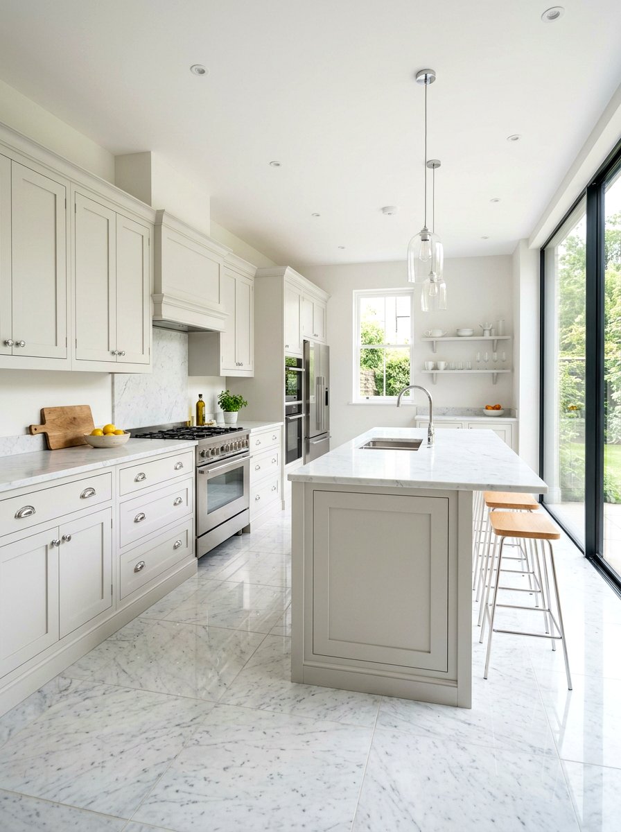 Light stone gray kitchen - 30 stone gray kitchen ideas