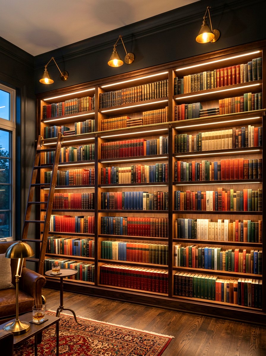 30 bookshelf wall ideas To Turn Blank Space Into Storage And Style