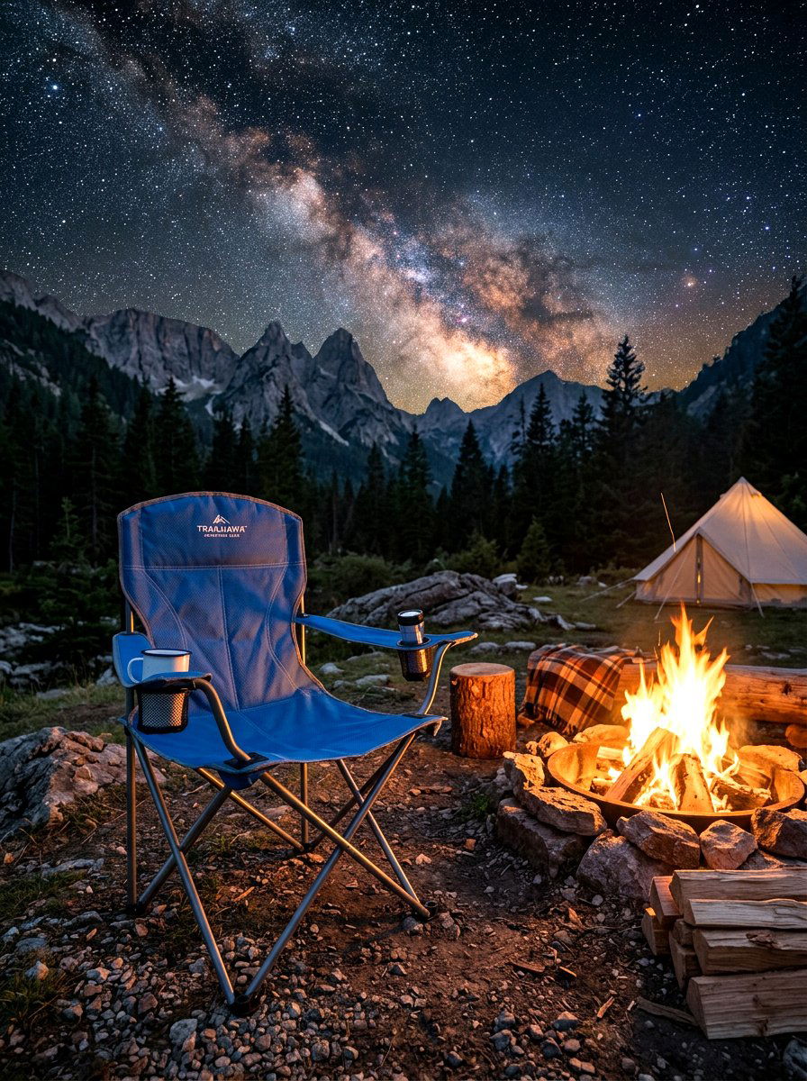 Lightweight Folding Camping Chair - 30 folding patio furniture ideas
