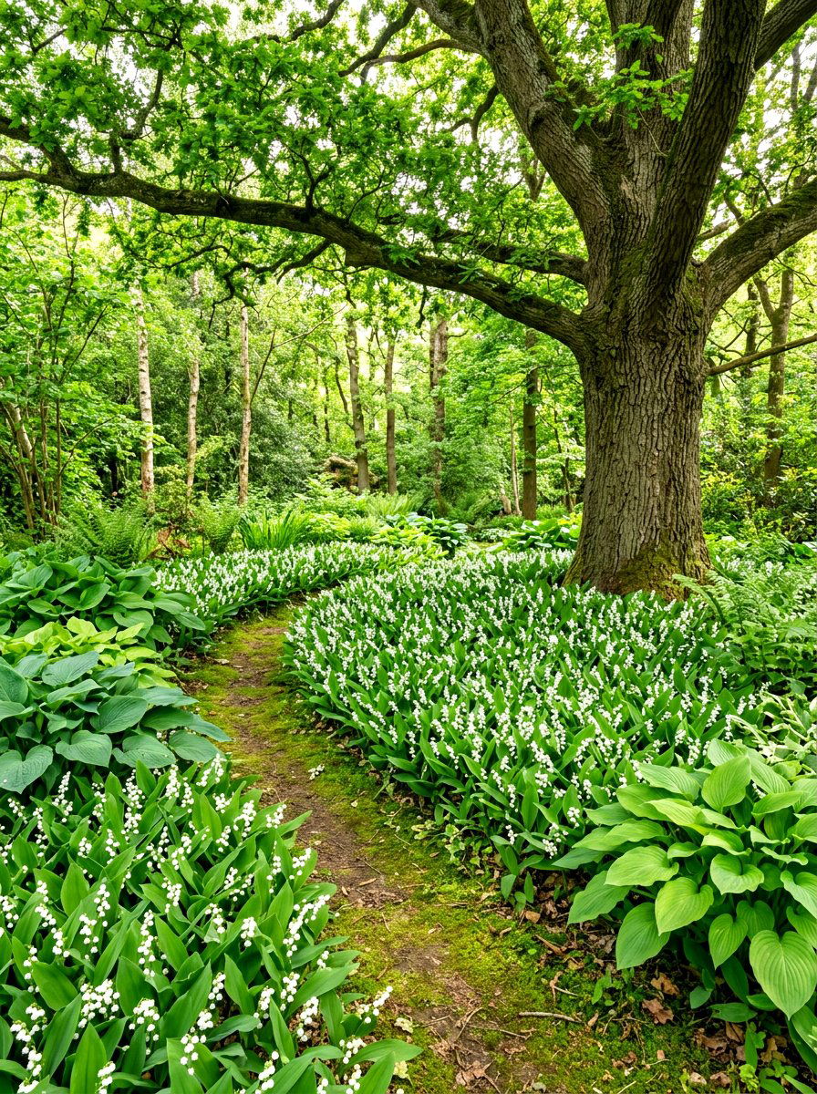 Lily Of The Valley Garden - 30 fragrance garden ideas