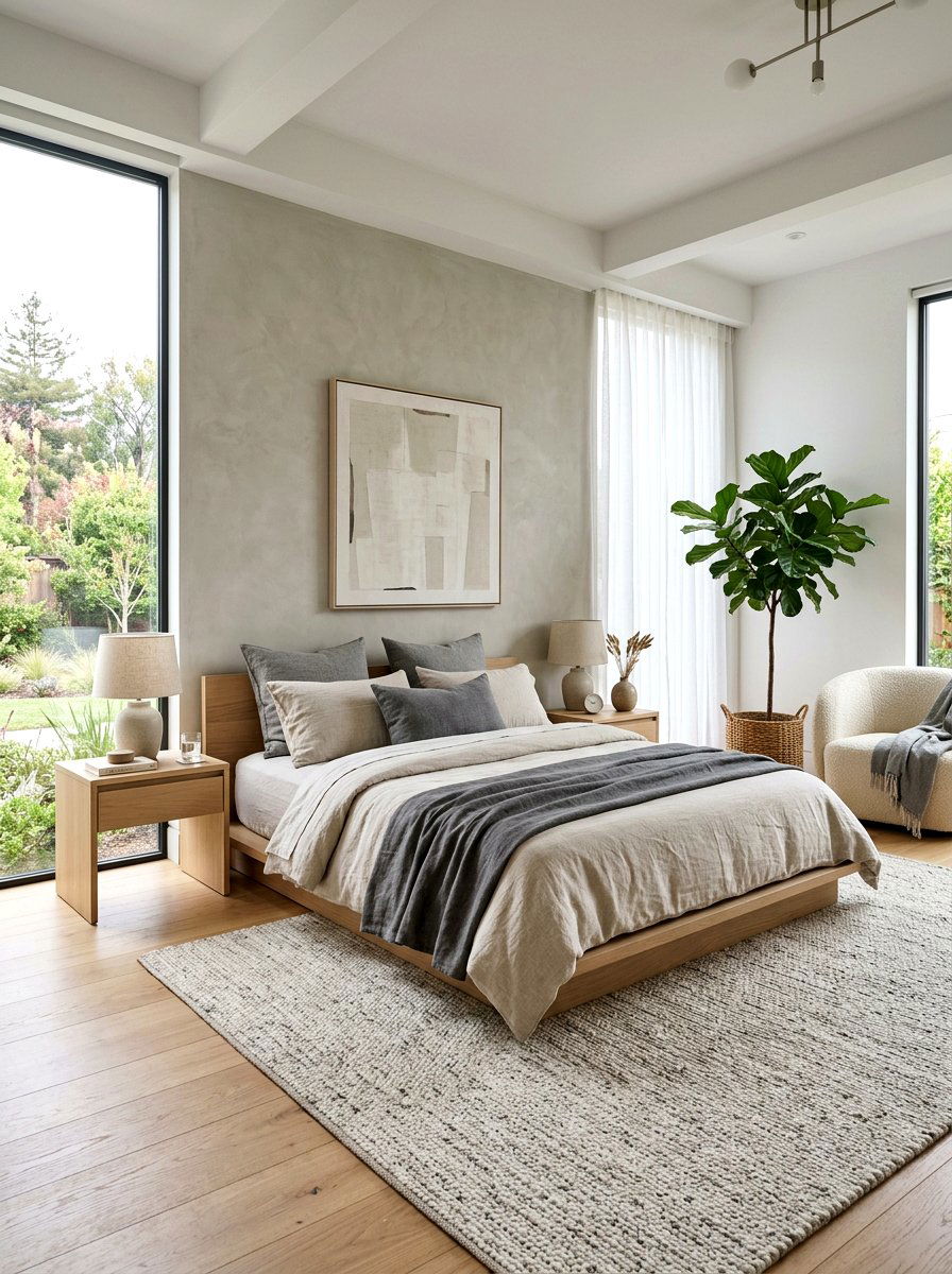 Linen Bed Sheets - 30 spring bedroom refresh ideas