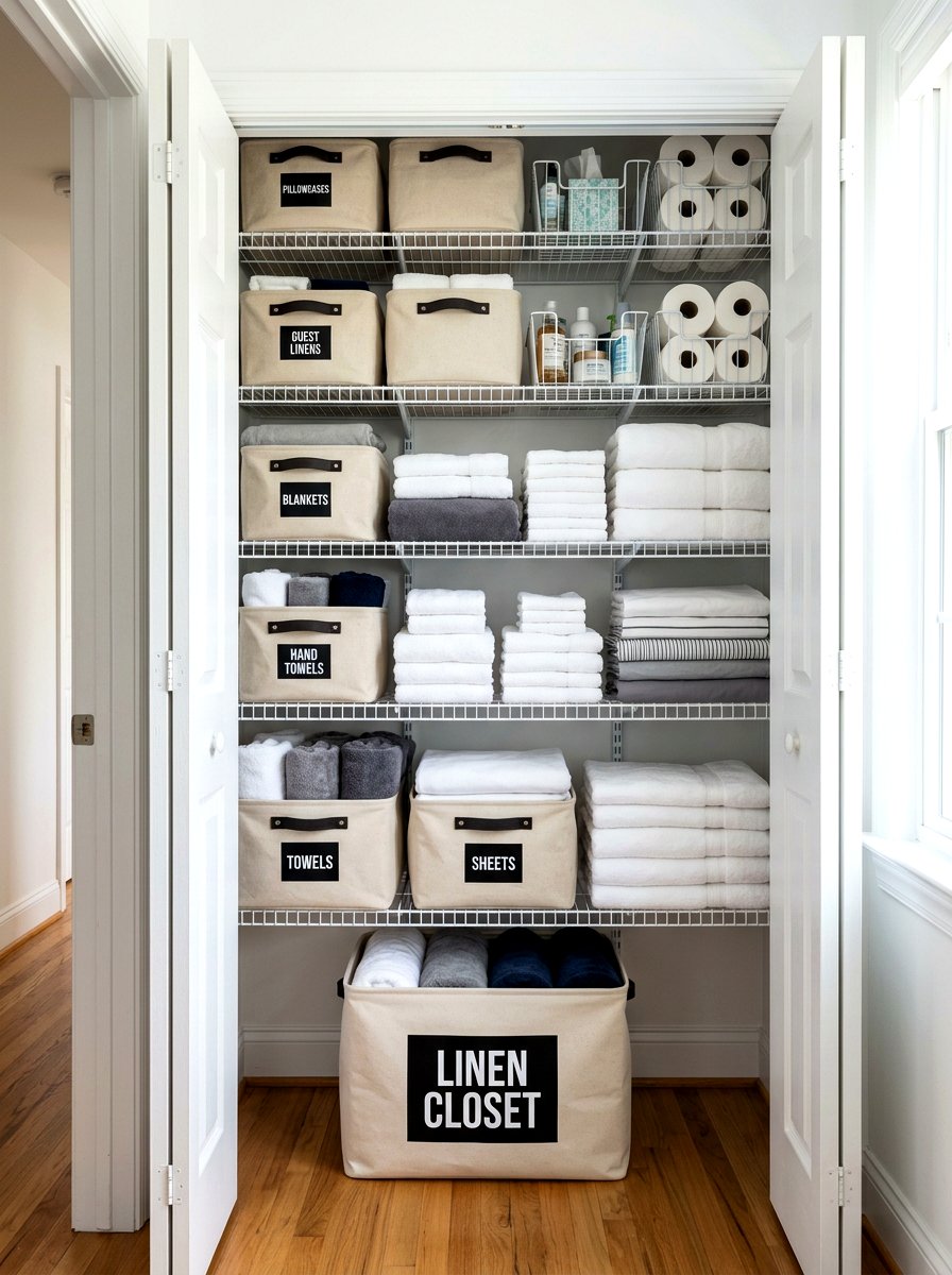 30 Bathroom Basket Storage Ideas: Keep Towels Tidy and Easy