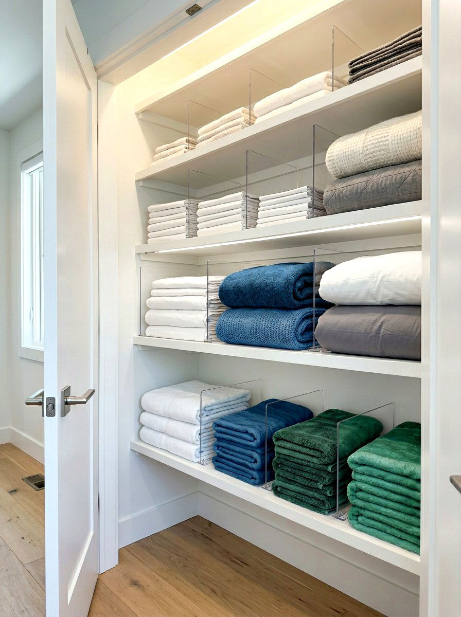 30 Linen Closet Ideas to Maximize Storage Without Clutter