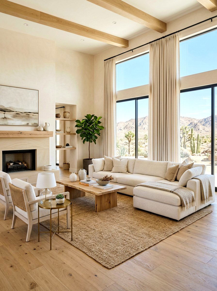 Linen Living Space - 30 desert color decor ideas