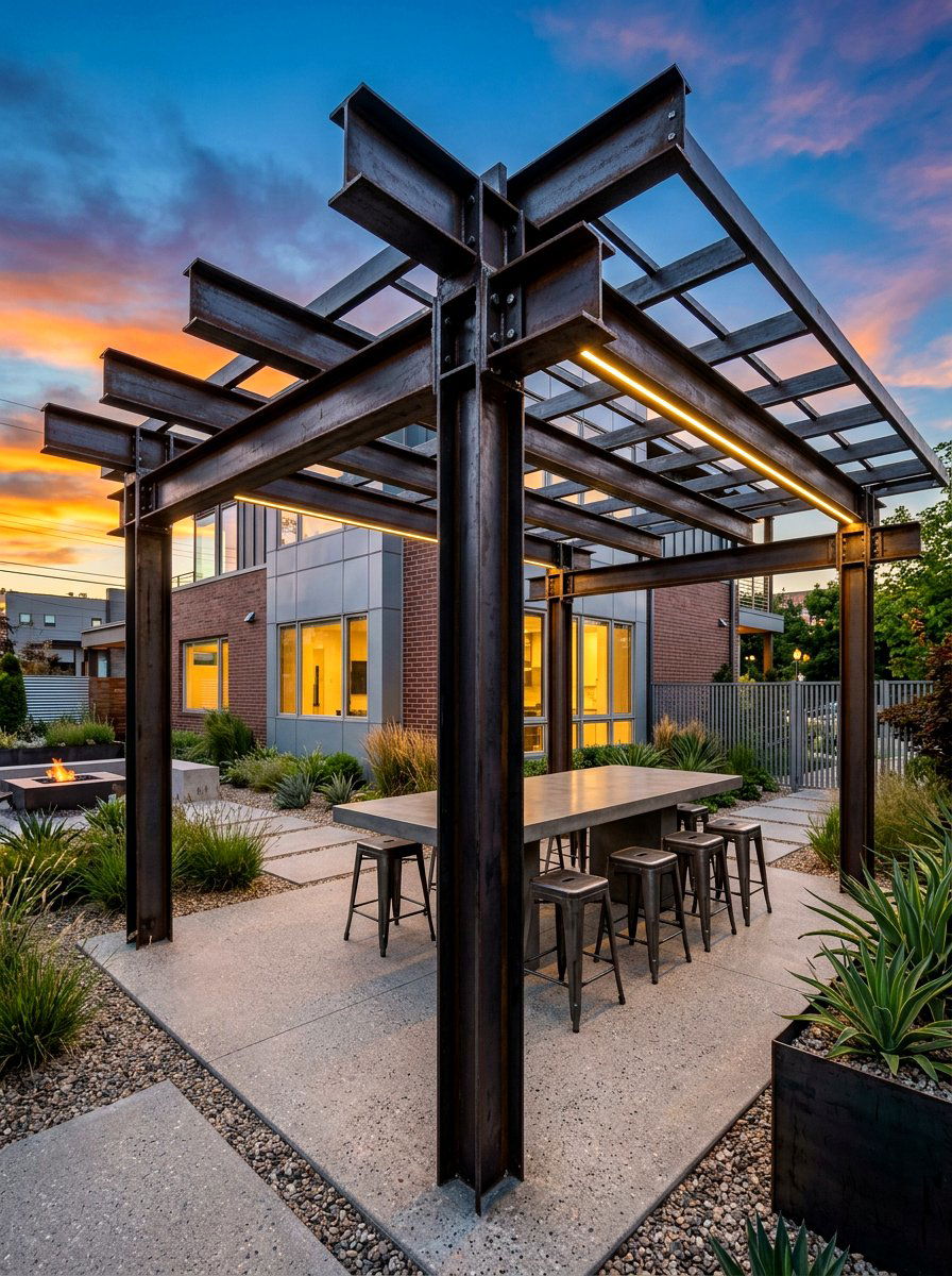 Linen Outdoor Curtain - 30 pavilion drapery ideas