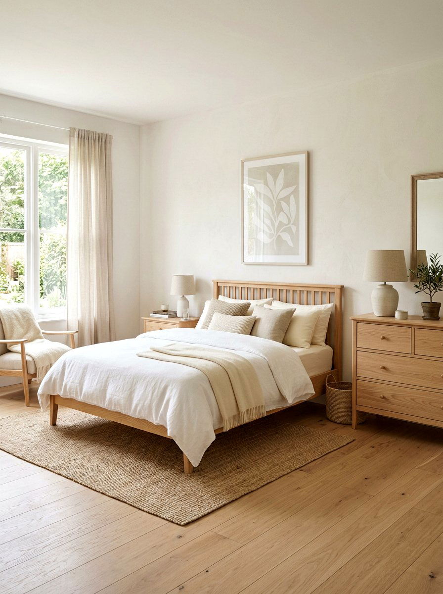 Linen White Bedroom Light Wood - 30 linen white bedroom ideas