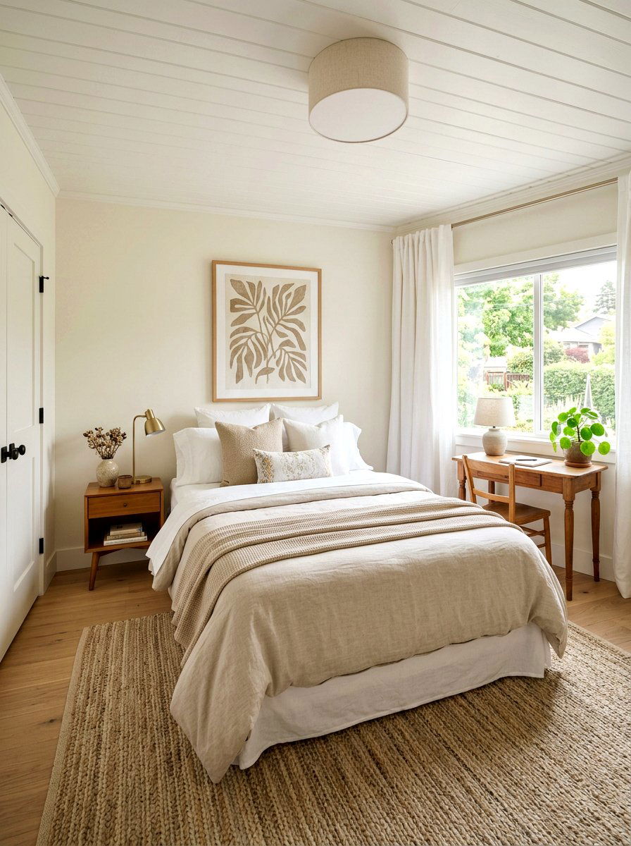Linen White Guest Bedroom - 30 linen white bedroom ideas