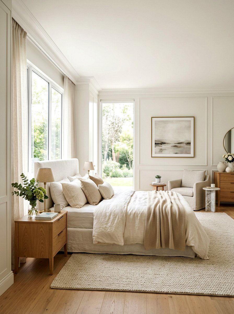 Linen White Master Bedroom - 30 linen white bedroom ideas