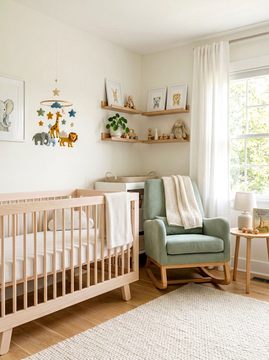 Linen White Nursery - 30 linen white bedroom ideas
