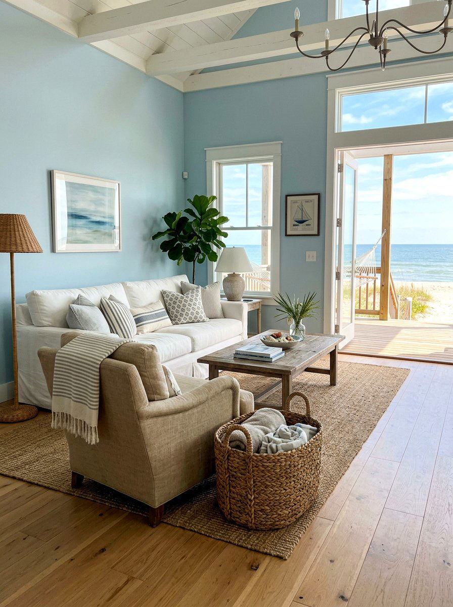 Linen armchair - 30 statement armchair ideas