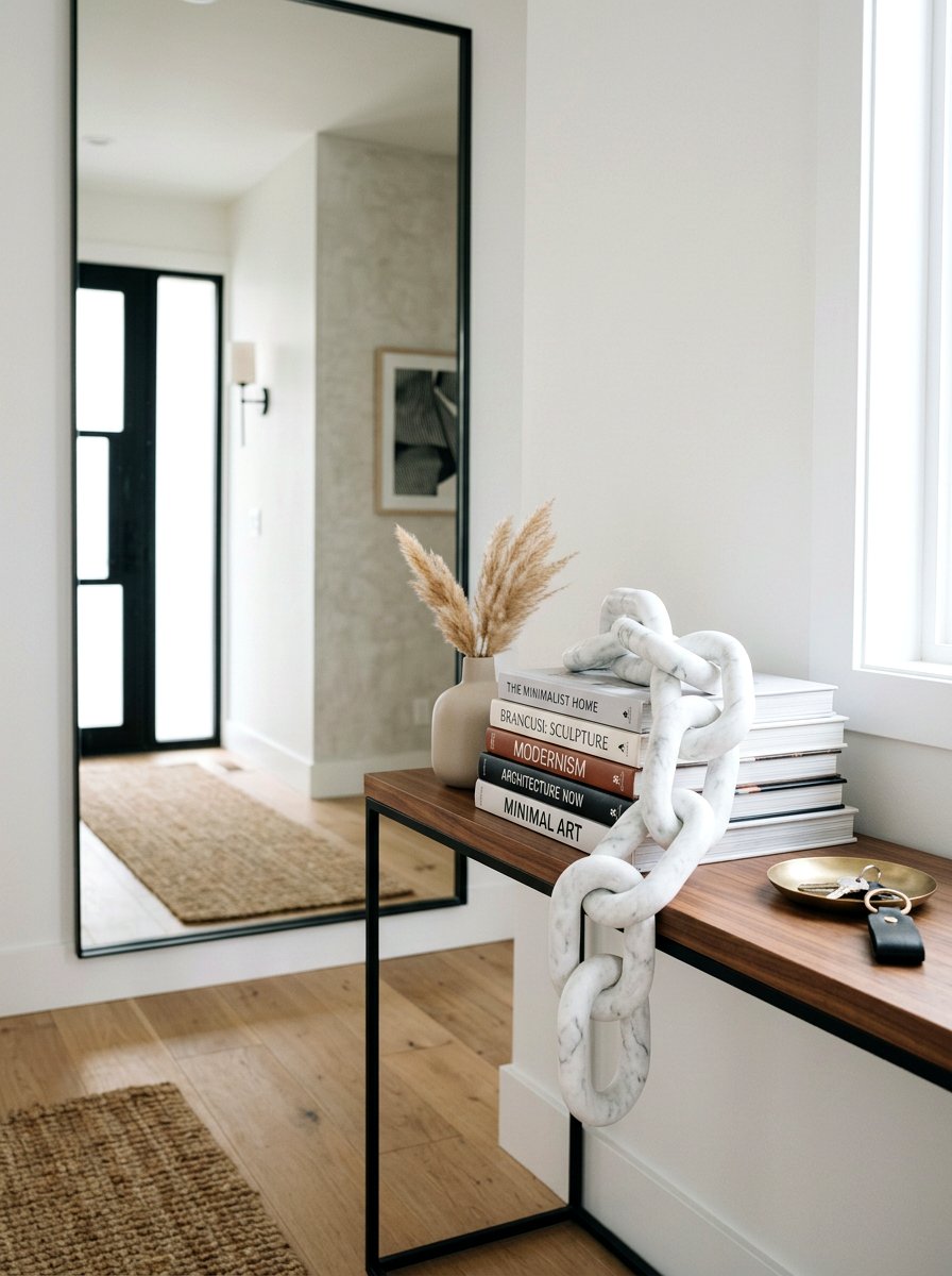Link Chain Decor - 30 designer entry table decor ideas