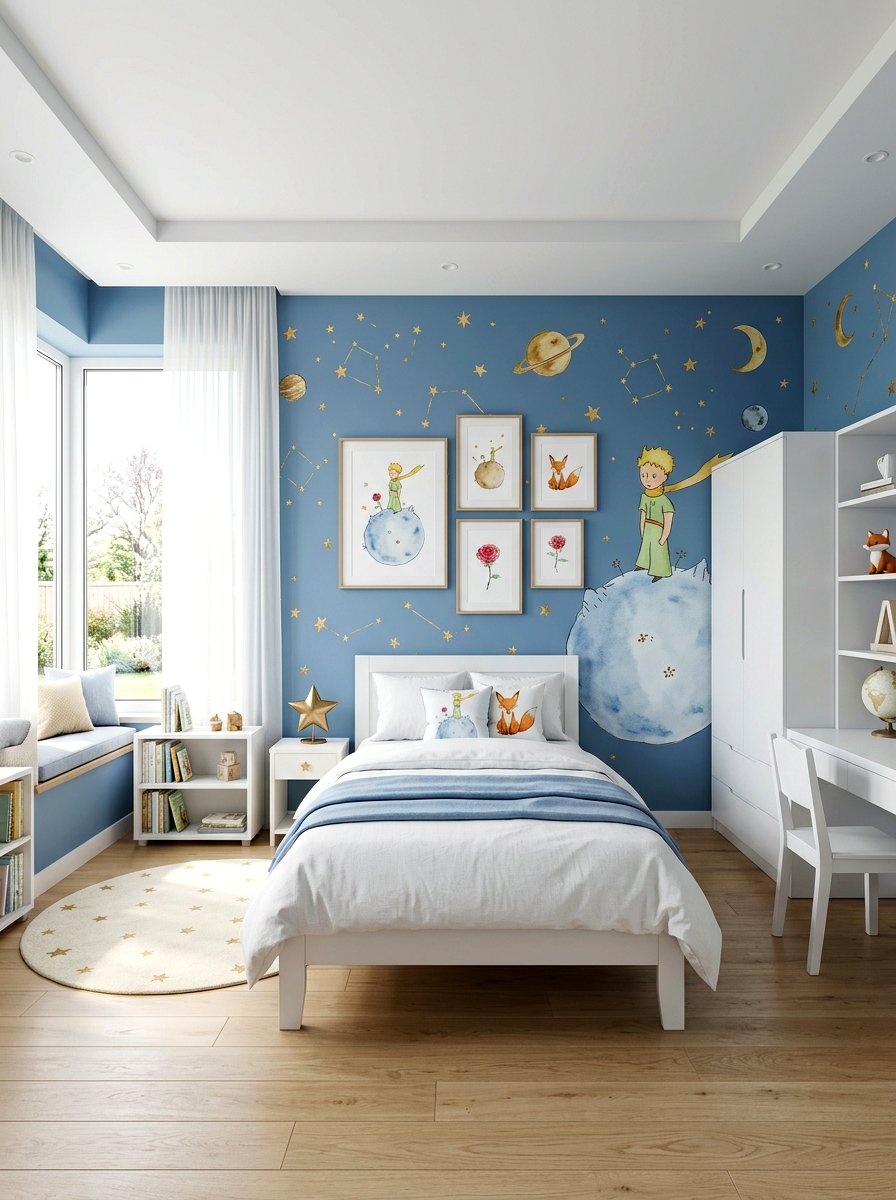 Little Prince Room Decor - 30 vintage book nursery ideas