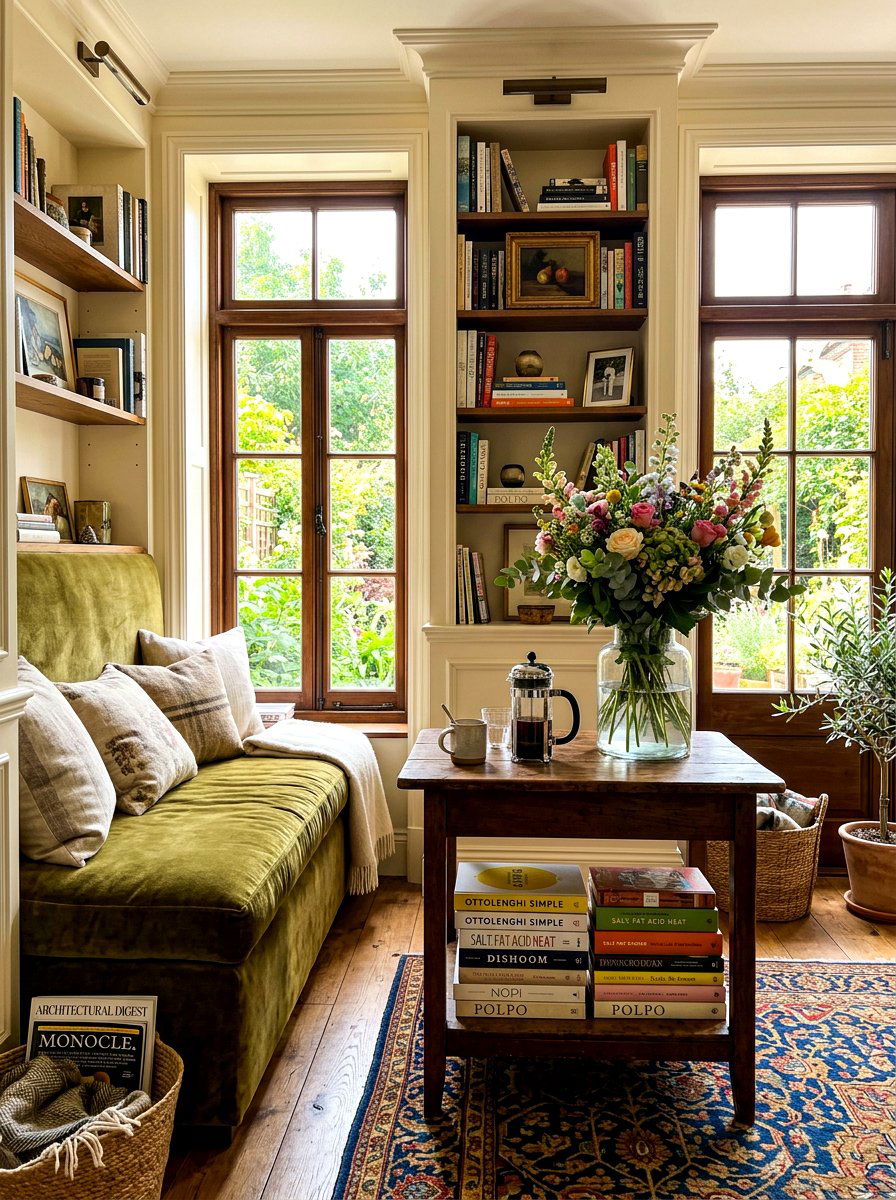 Lived In Luxury Corner - 30 Nancy Meyers breakfast nook ideas