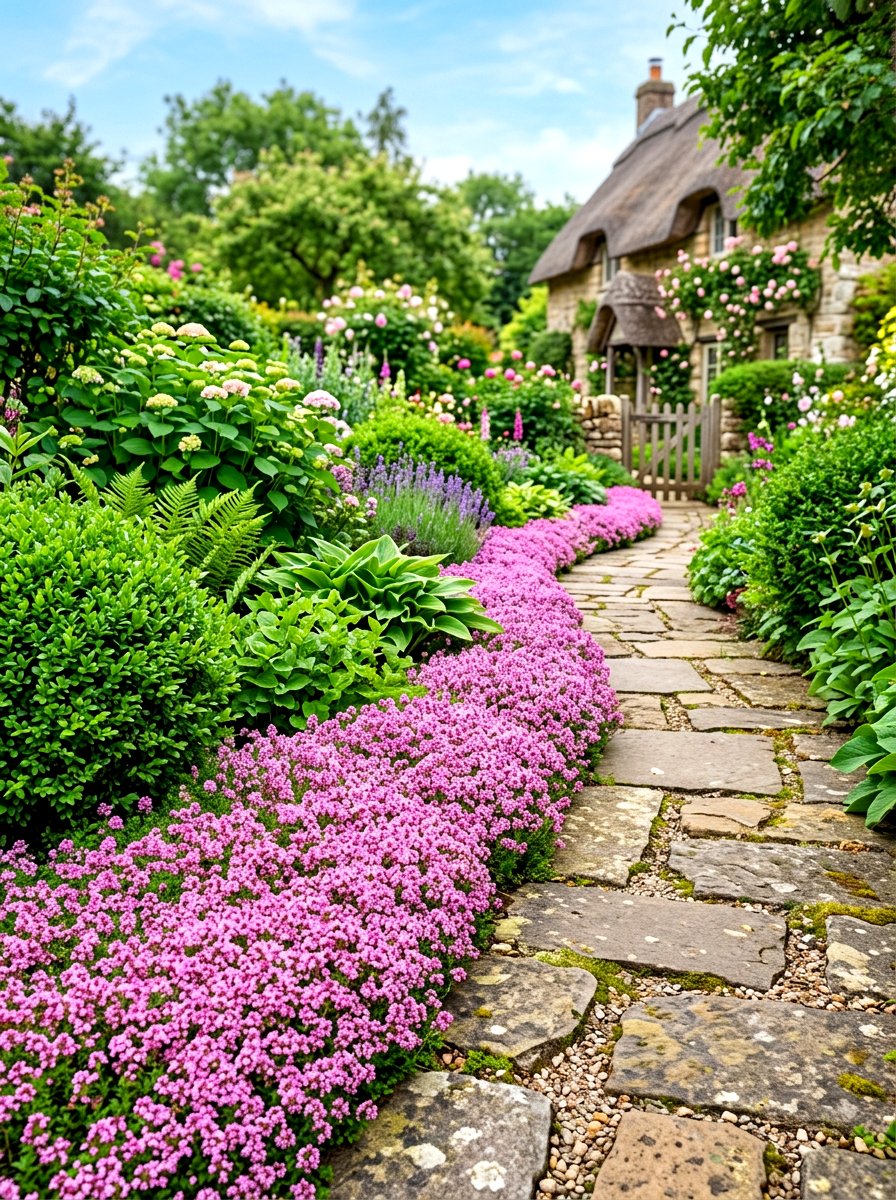 Living Edge Flower Bed - 30 budget flower bed ideas