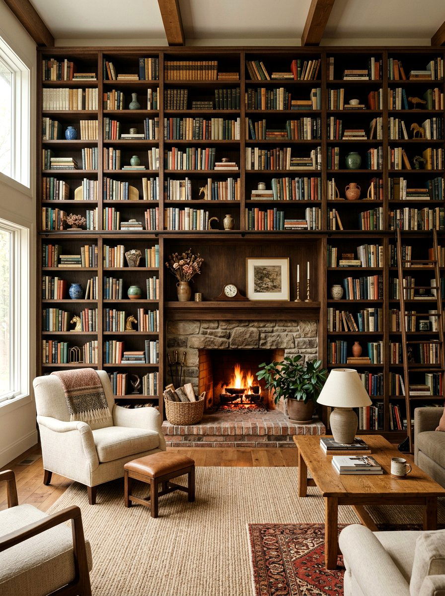 Living Room Built In Shelves - 30 open shelving decor ideas