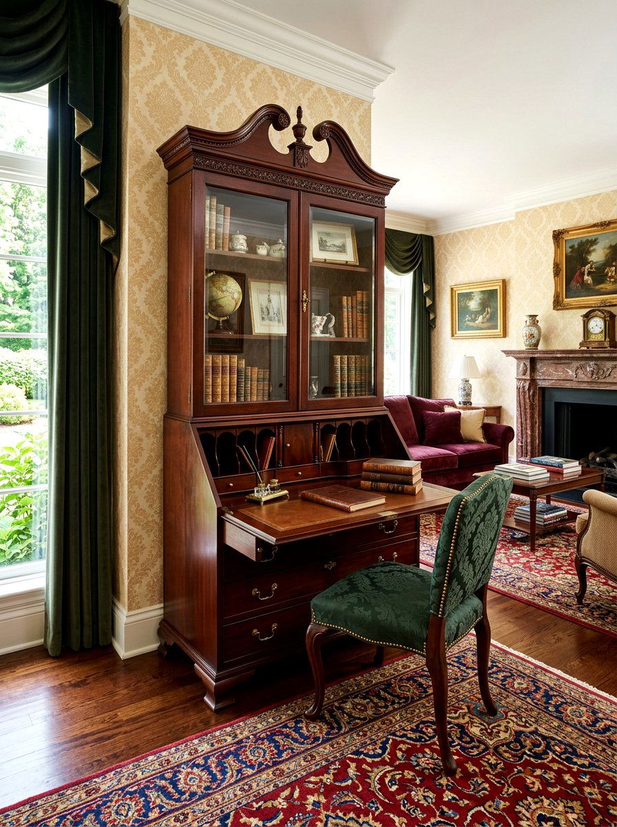 Living Room Desk Hutch - 30 homework station ideas