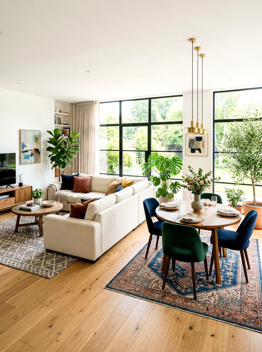 Living Room Dining Room Layout - 30 multipurpose room ideas