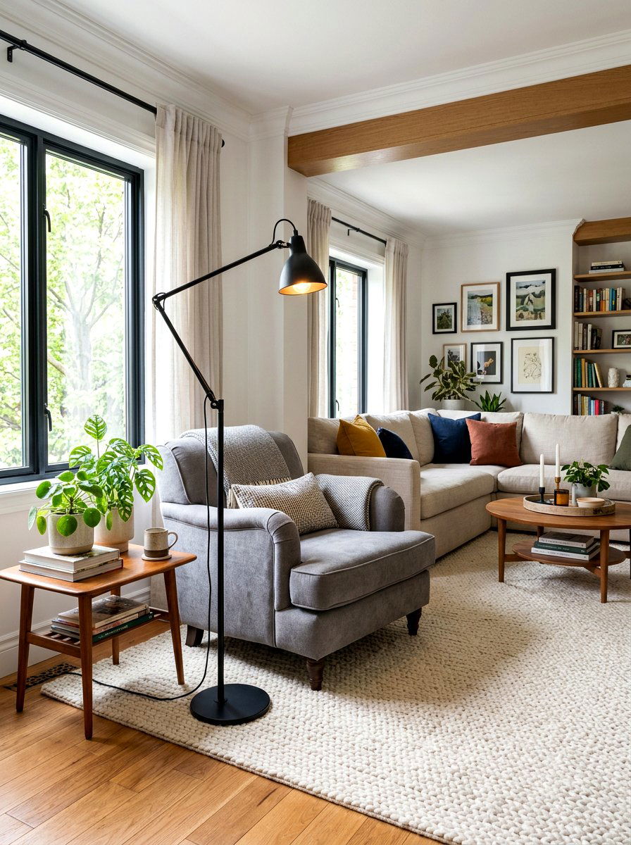 Living Room Floor Lamp - 30 collected lamp lighting ideas