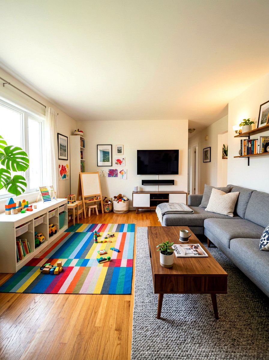 Living Room Play Area - 30 multipurpose room ideas