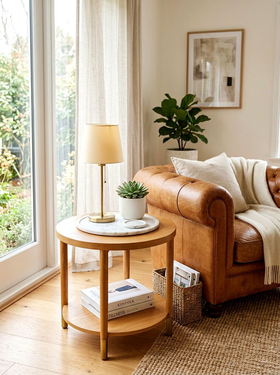 Living Room Side Table Tray - 30 marble tray styling ideas