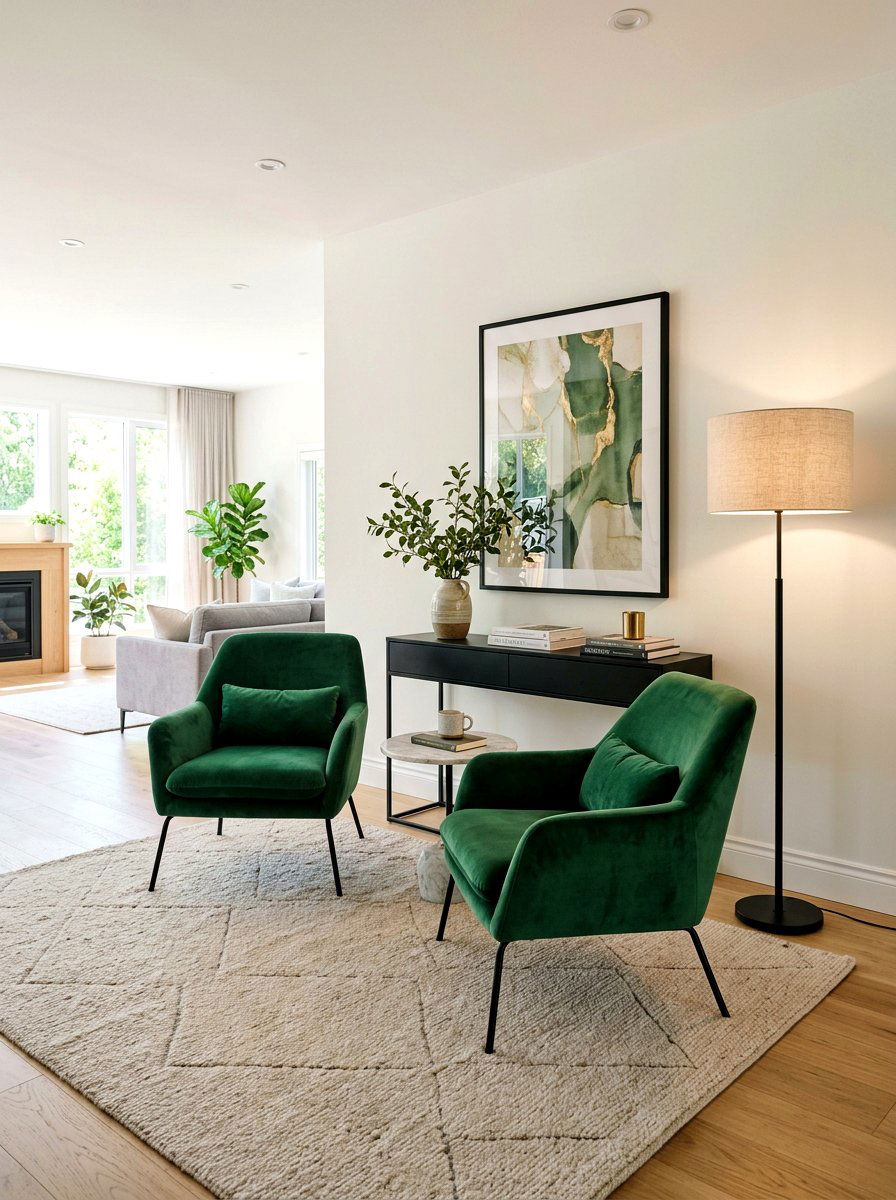 Living Room Social Corner - 30 home aperitif corner ideas
