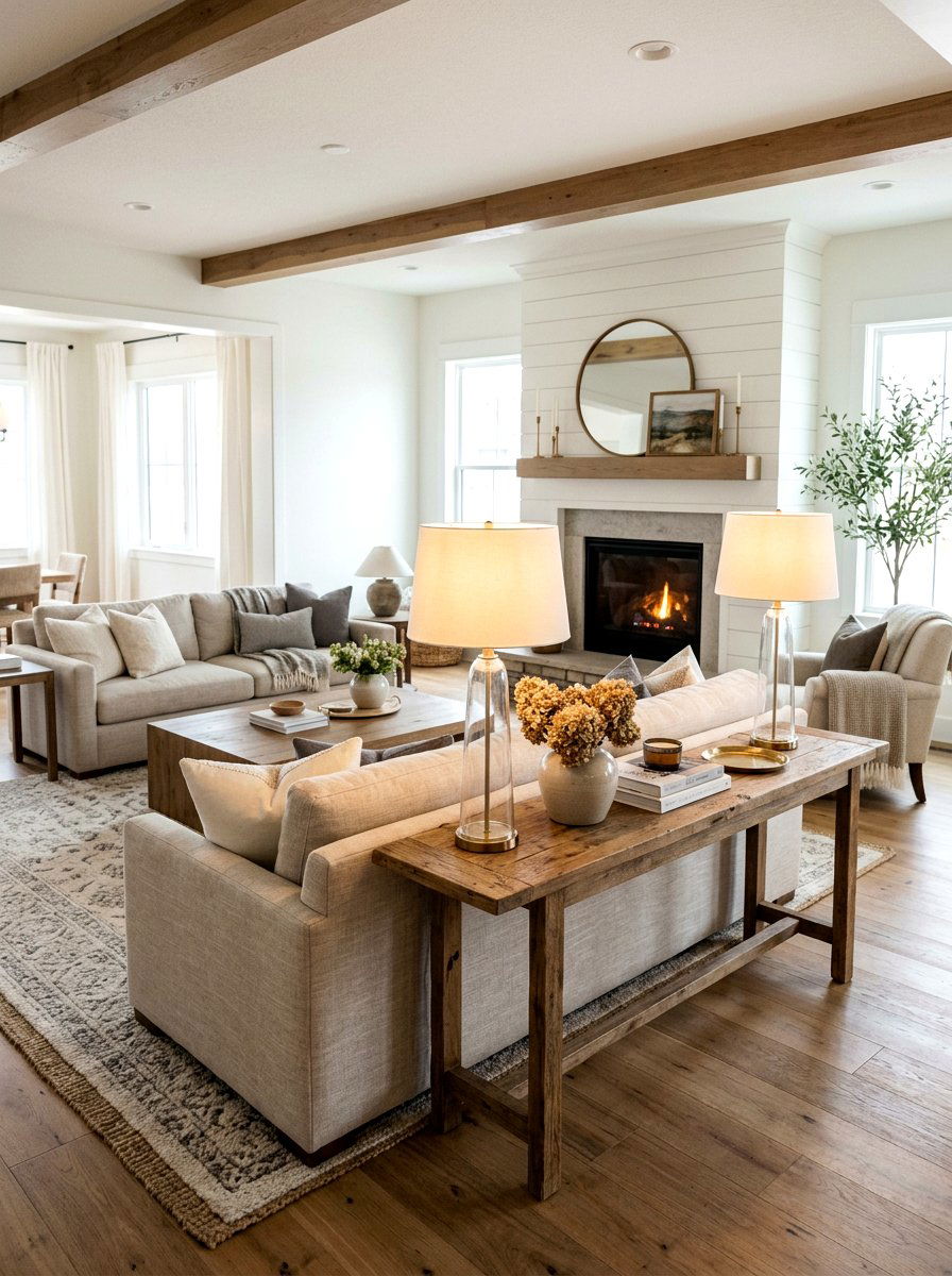 Living Room Sofa Table Lamp - 30 buffet lamp styling ideas