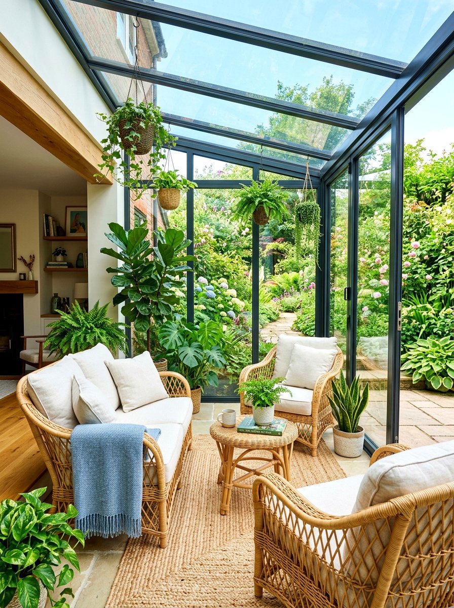 Living Room Sunroom Nook - 30 reading corner ideas
