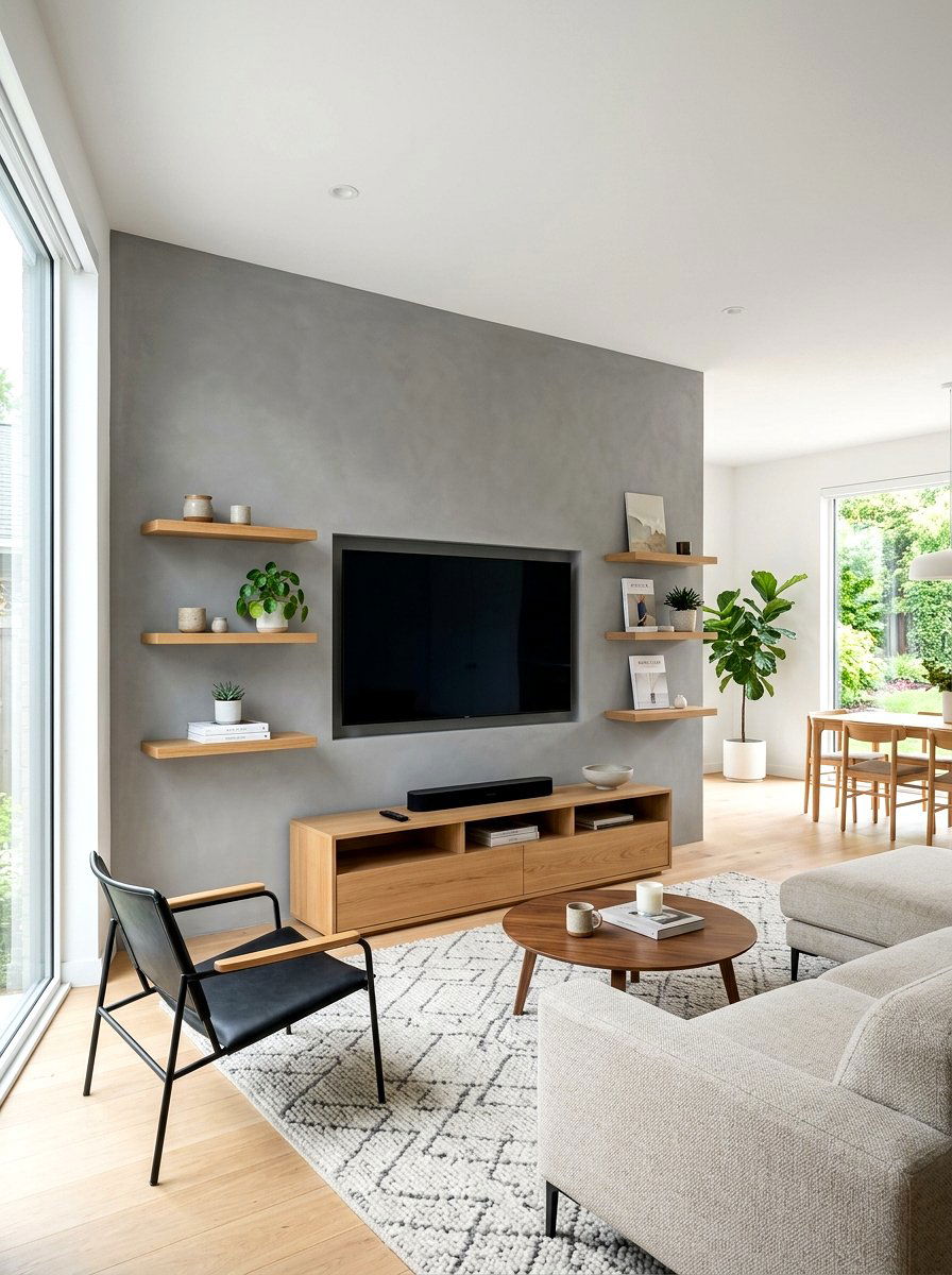 Living Room TV Niche - 30 wall niche ideas