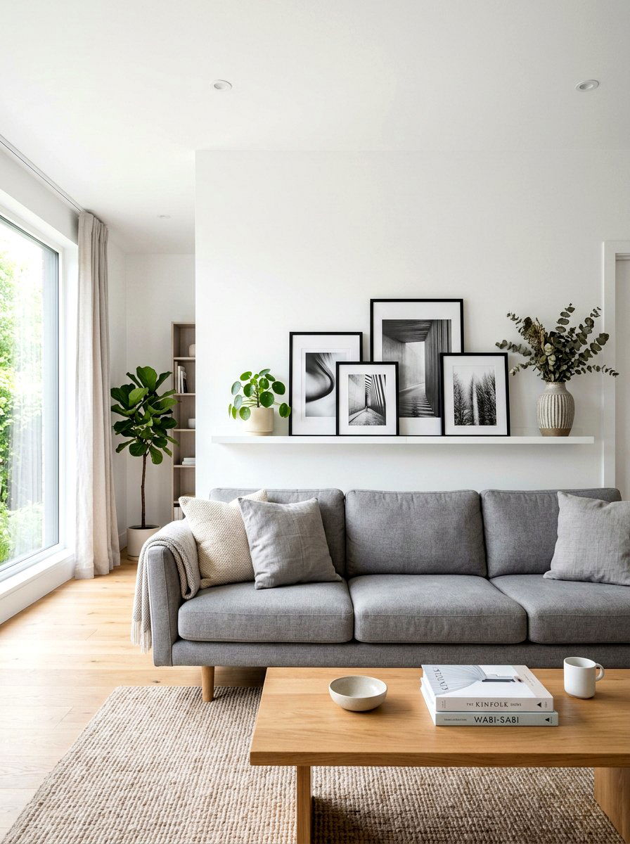 Living Room Wall Art Ledge - 30 picture ledge renter ideas