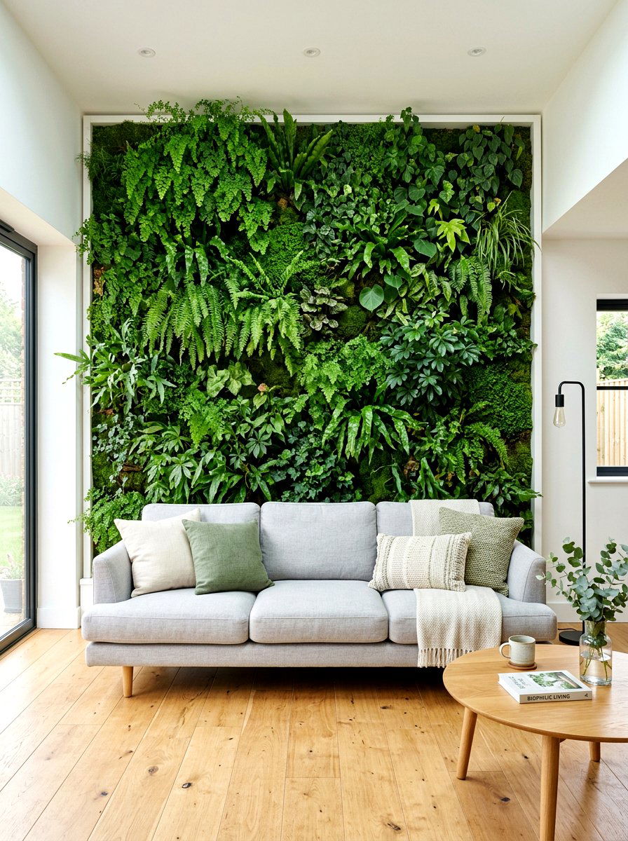 Living Wall - 30 wellness room ideas