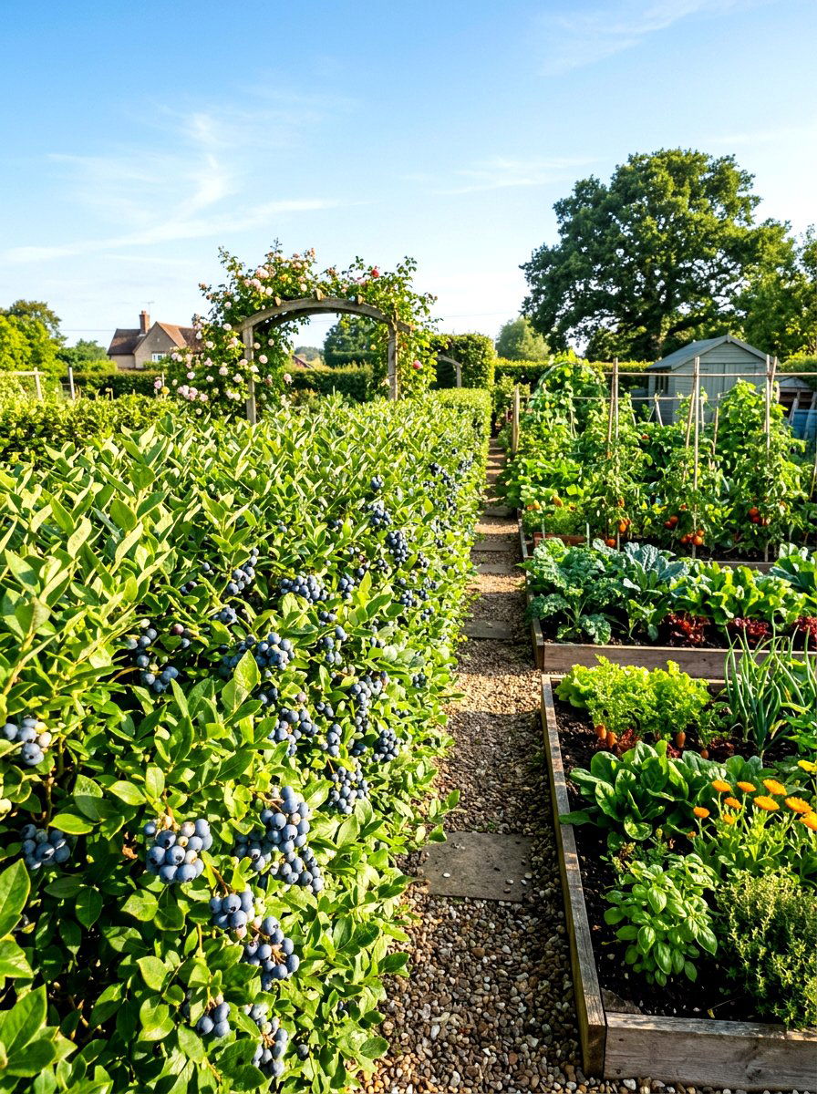 Living hedge garden fence - 30 vegetable garden fence ideas
