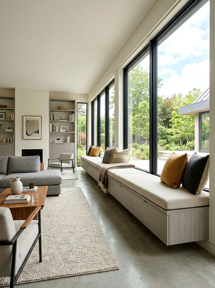Living room floating drawer - 30 floating drawer ideas