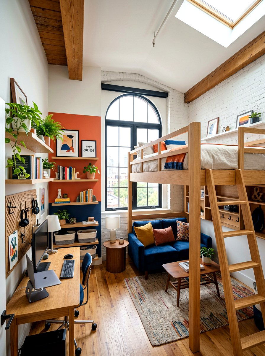 Loft Bed Bedroom - 30 cute bedroom decor ideas