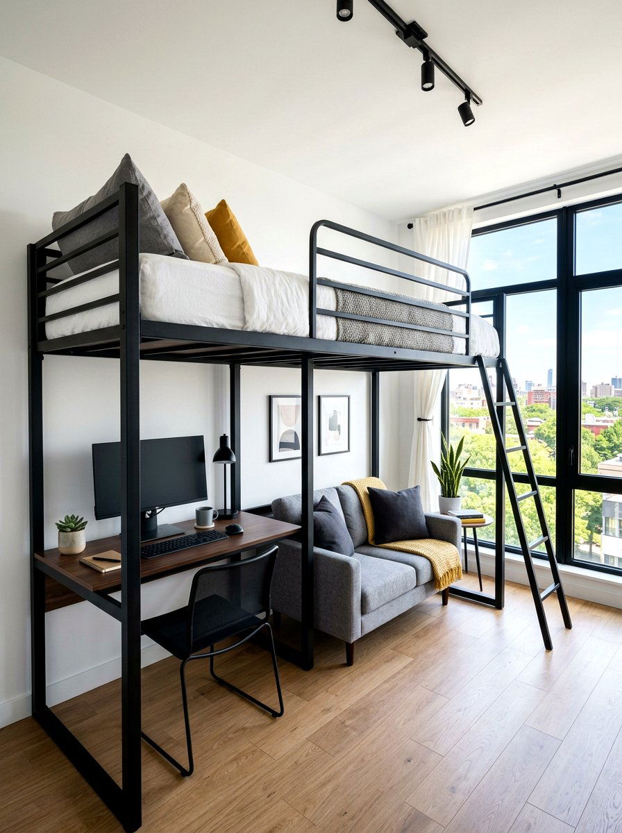 Loft Bed - 30 tween boy bedroom ideas